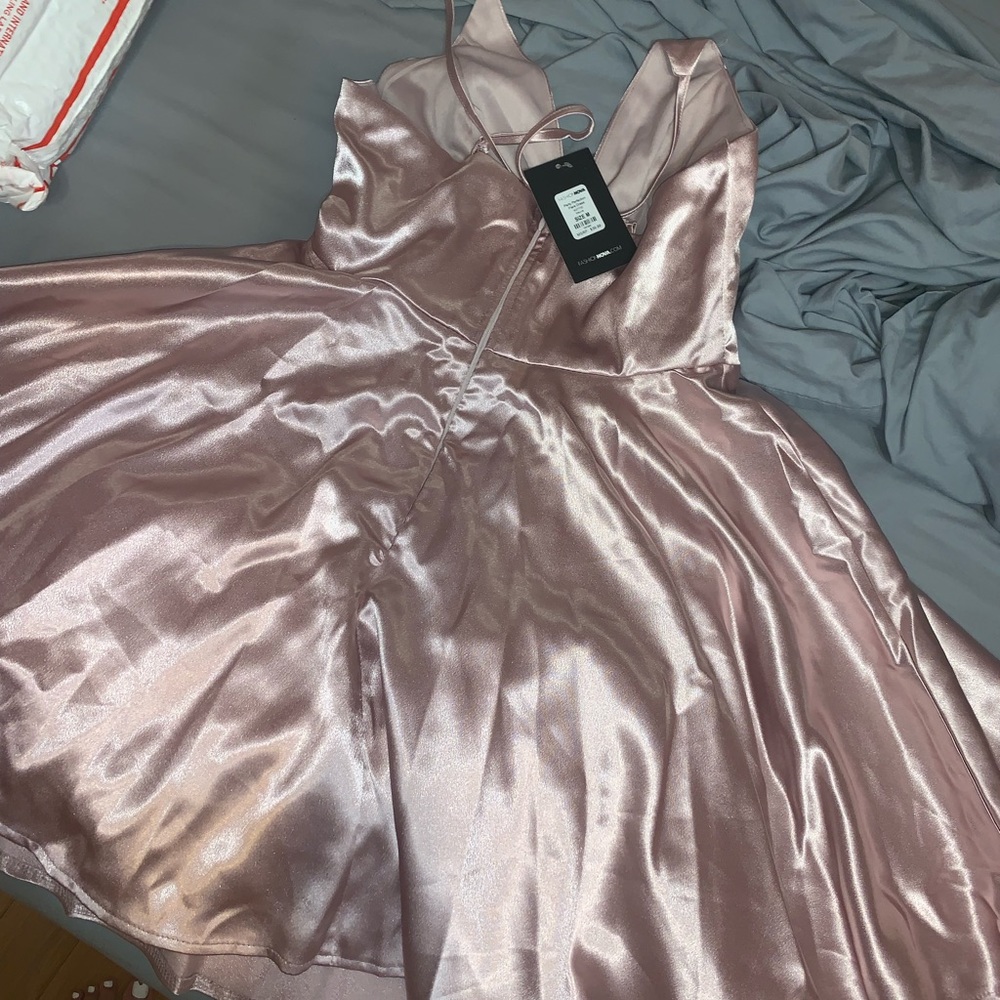 Fashion Nova Silky Dress - Picture 8 of 8
